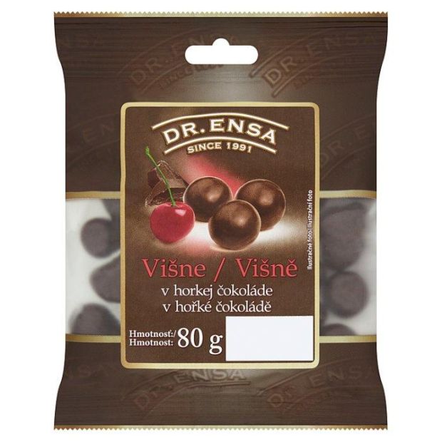 Dr. Ensa Višne v horkej čokoláde 80 g