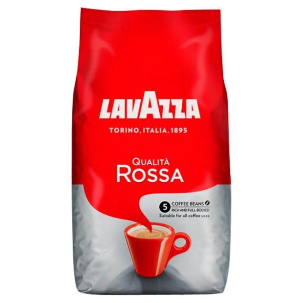Lavazza Qualità Rossa Zmes praženej zrnkovej kávy 1000 g