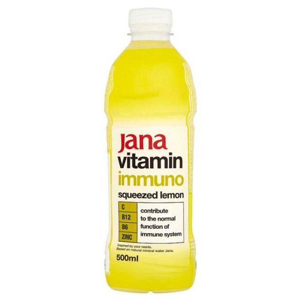 Jana Vitamin Immuno Citrón 0,5l PET Z