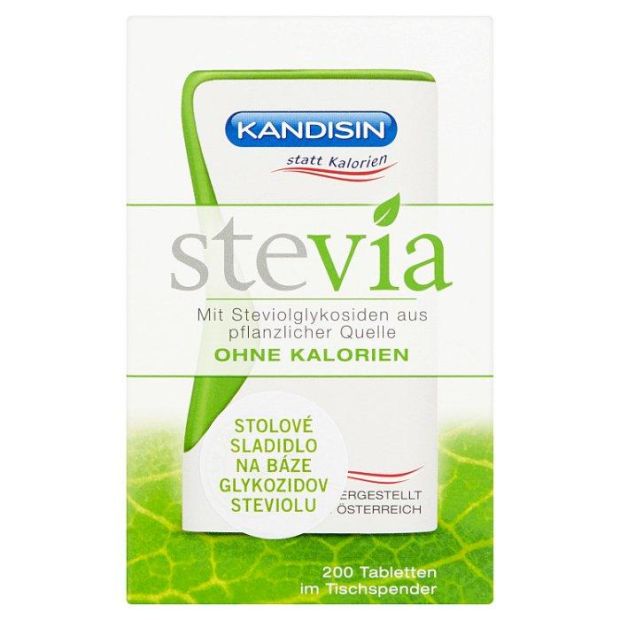 Kandisin Stevia Stolové sladidlo 200 tbl. 14 g