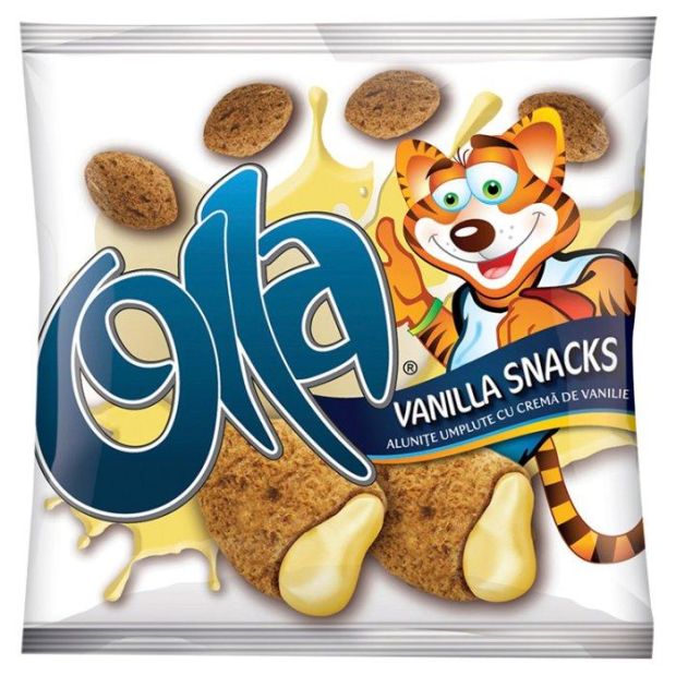 Olla Snacks oriešky plnené vanilkovým krémom 200 g