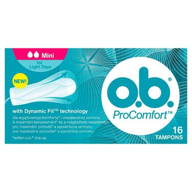 O.B.® ProComfort Tampóny mini 16 ks