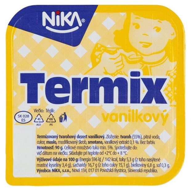 Termix Vanilka 90g Nika