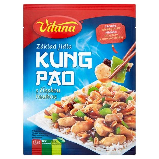 Vitana Kung pao s čínskou hubou základ pokrmu 80 g