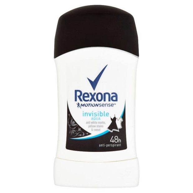 Rexona Invisible Aqua tuhý antiperspirant 40 ml