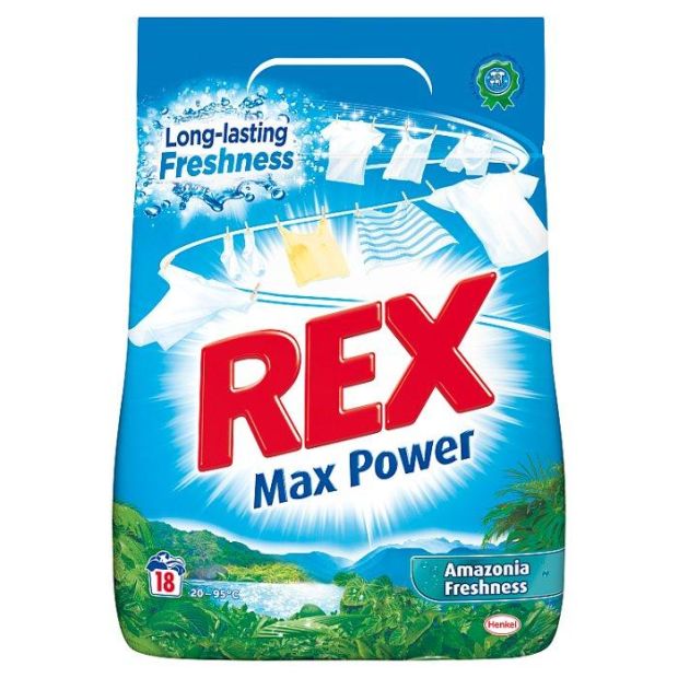 Rex prací prášok Amazonia Freshness 1,17kg/18PD