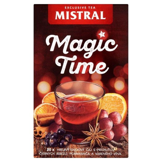 Mistral Magic Time ovocný čaj  20 x 2,5 g