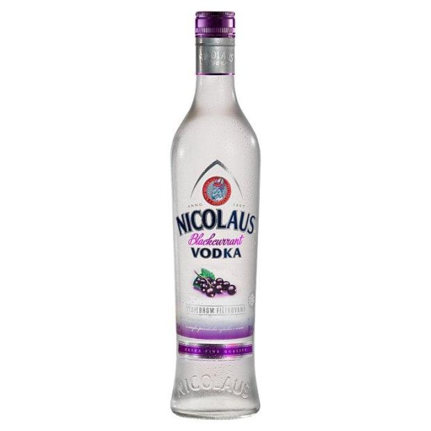 Nicolaus Vodka S Čiernoríbezľovou Príchuťou 38% 0,7l