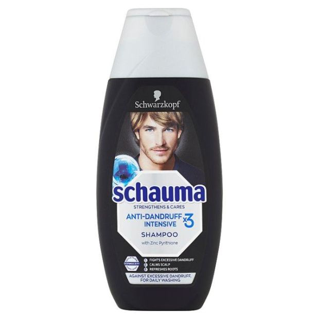 Schauma šampón Anti-Dandruff Intensive proti lupinám na každodenné použitie 400 ml