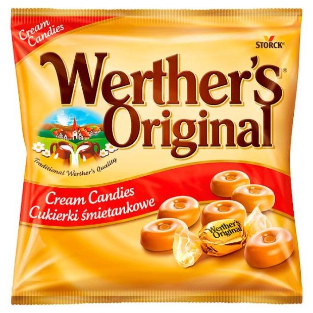 Werther's Original Smotanové bonbóny 90 g