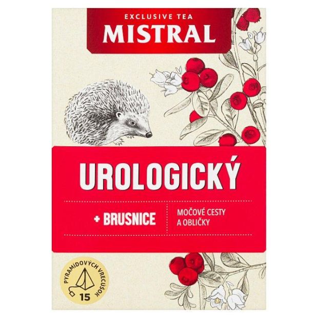 Mistral Urologický + brusnice bylinný čaj 15 x 2 g