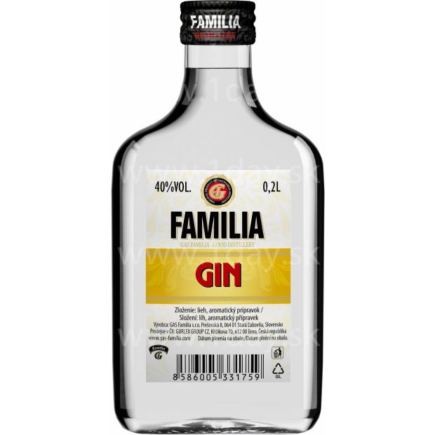 Gin Familia 40% 0,2l