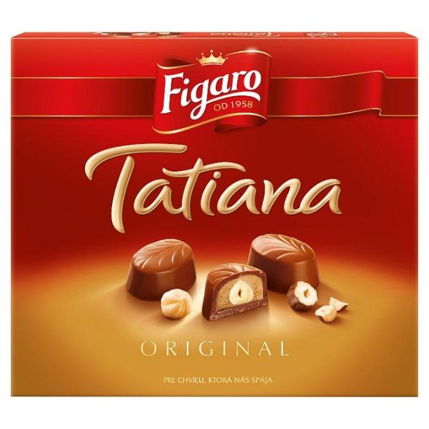 Figaro Tatiana bonboniéra, mliečna čokoláda 172 g