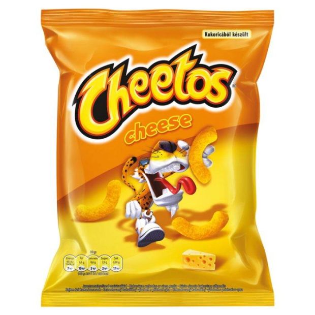 Cheetos Extrudovaný kukuričný výrobok s príchuťou syra 43 g