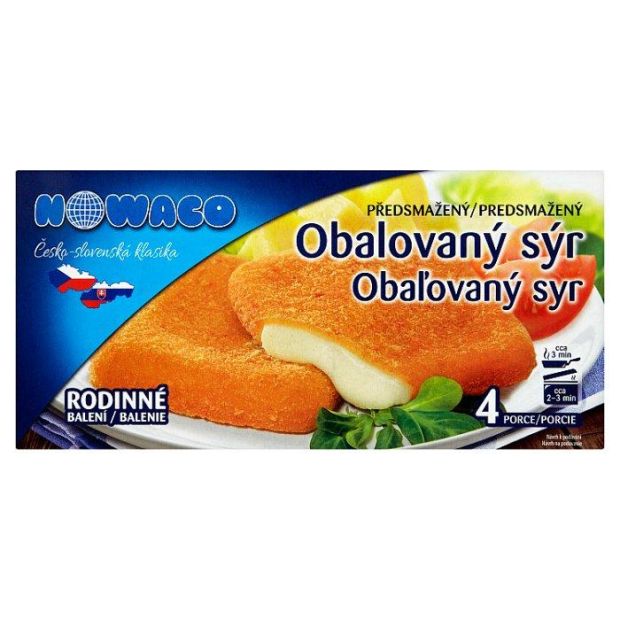 Nowaco Obaľovaný syr predsmažený 400 g