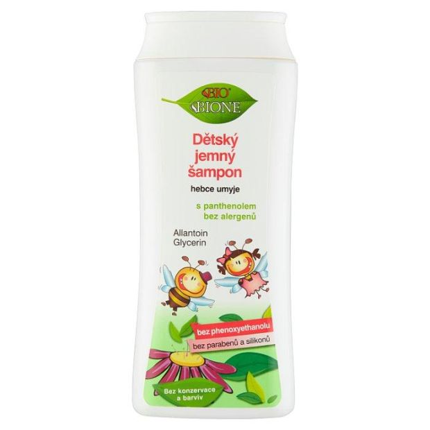Bione Cosmetics Bio Detský jemný šampón 200 ml