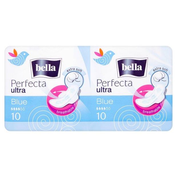 Bella Perfecta Ultra blue ultratenké hygienické vložky 2 x 10 ks
