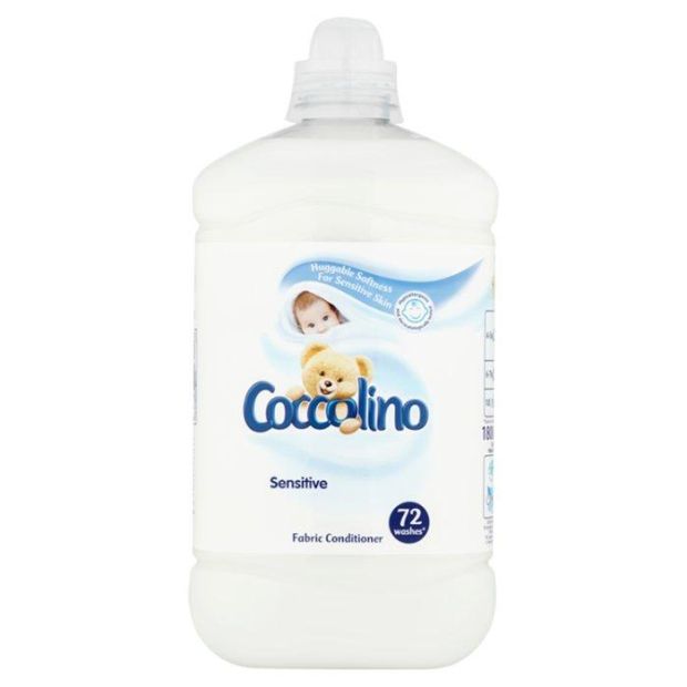 Coccolino Sensitive koncentrovaný avivážny prípravok 72 praní 1800ml
