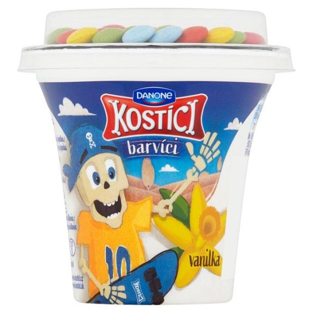 Kostíci Barvíci jogurt vanilkový 109g