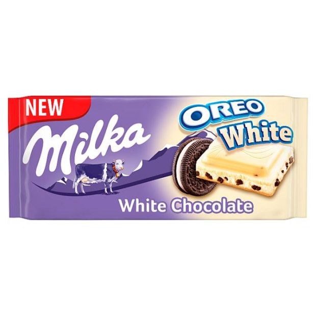 Milka Oreo biela čokoláda a sušienky 100 g