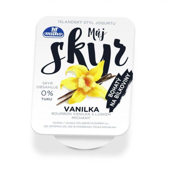 Milko Jogurt Môj Skyr 0% Vanilka 130g