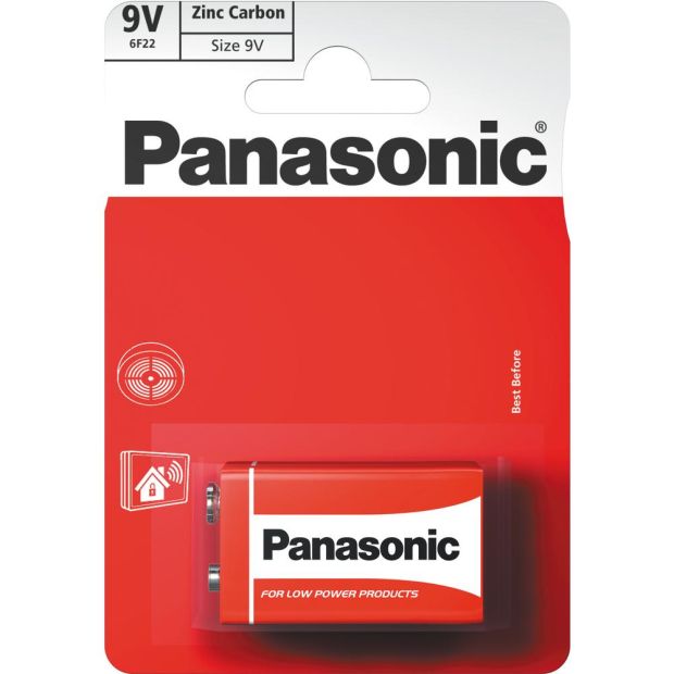 Batéria Panasonic 9V 1ks