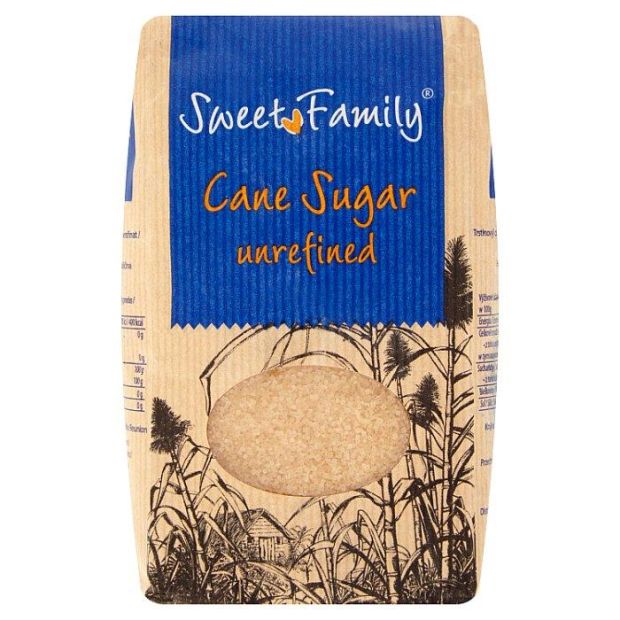 Sweet Family Trstinový cukor nerafinovaný 1000g