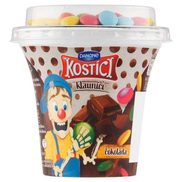 Kostíci Klauníci jogurt čokoládový 109g