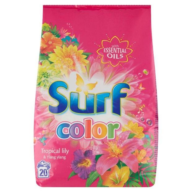 Surf Color Tropical Lily & Ylang Ylang prášok na pranie 20 praní 1,3kg