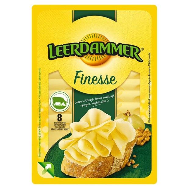 Leerdammer Finesse Original syr 8 plátkov 80g