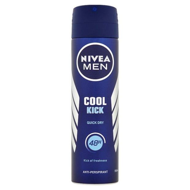 Nivea Men Cool Kick Sprej antiperspirant 150ml