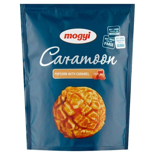 Mogyi Caramoon - popcorn celomáčaný v sladkej karamelovej poleve 70 g
