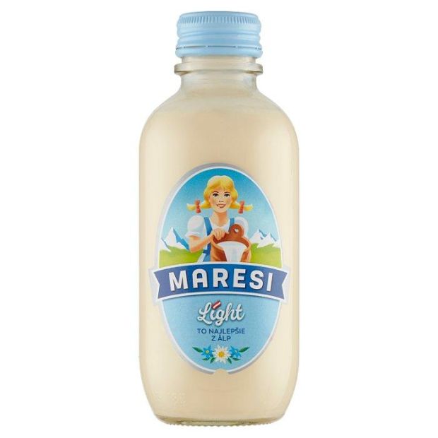 Maresi Light čiastočne odtučnené zahustené mlieko nesladené 250g