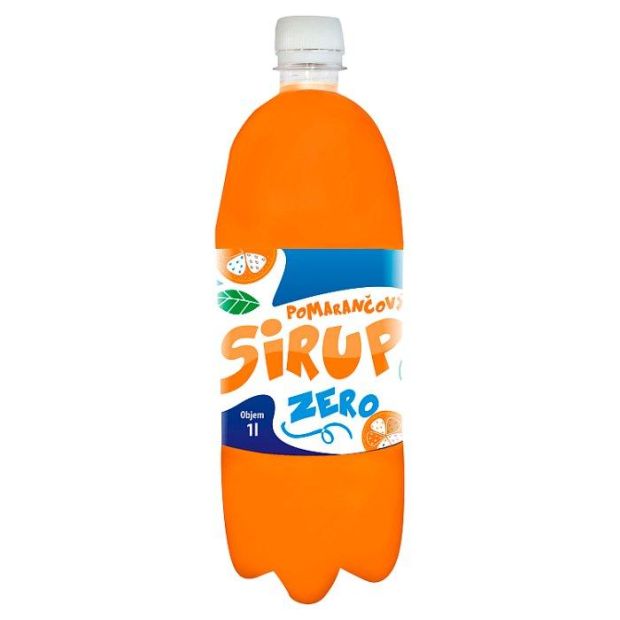 Zero Sirup pomarančový 1 l