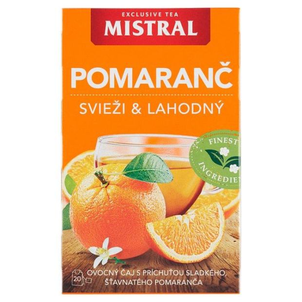 Mistral Pomaranč 20 x 2 g (40 g)