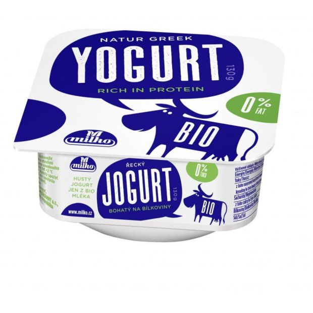 Jogurt PM BIO Grécky Biely 0% 130g
