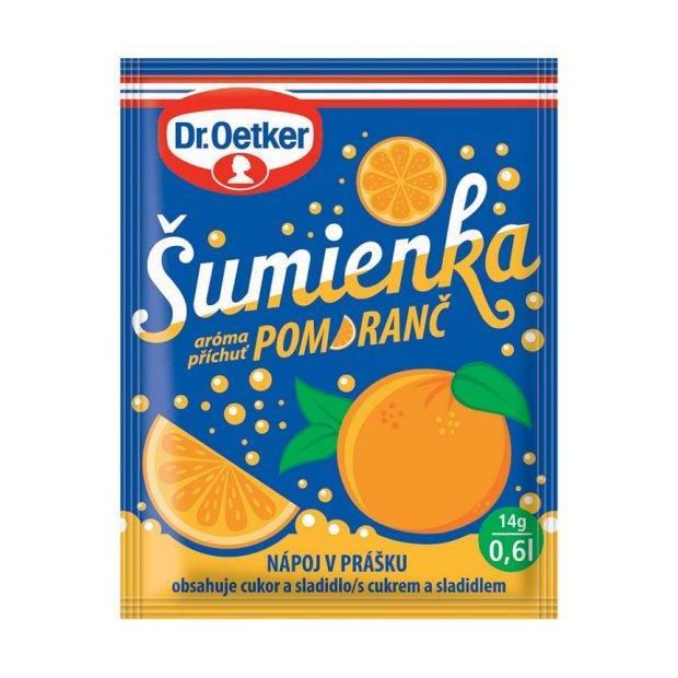 Dr. Oetker Šumienka Pima pomarančová príchuť 14g