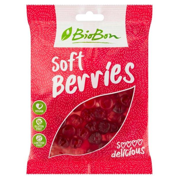 BioBon Soft Berries želé s ovocnou príchuťou 100 g