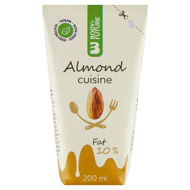 Body&Future Almond Cuisine mandľová alternatíva na varenie 200 ml