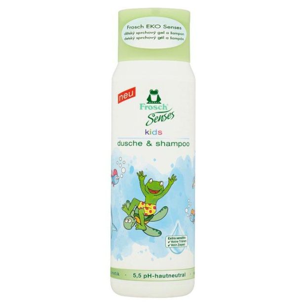Frosch EKO Senses detský sprchový gél a šampón 300 ml