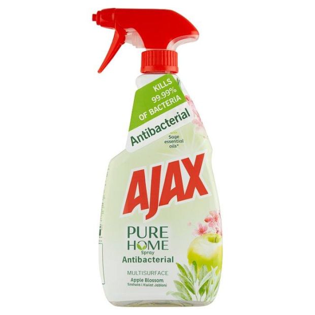Ajax Pure Home Apple Blossom kvapalina na čistenie a dezinfekciu povrchov 500ml