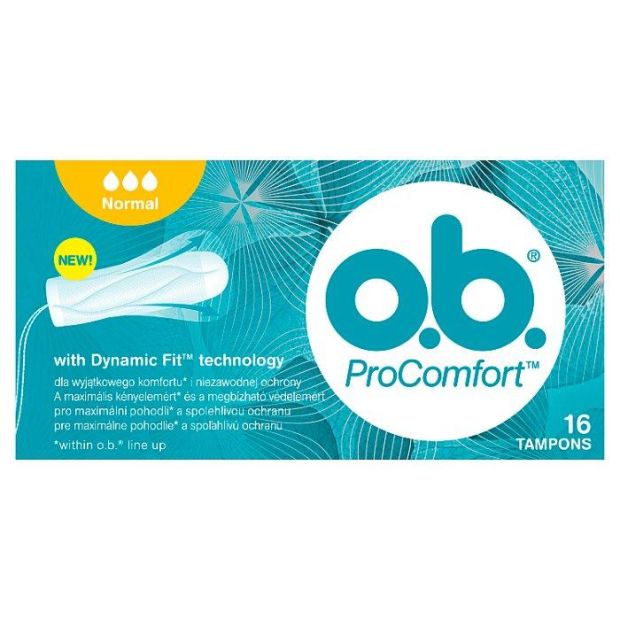 O.B.® ProComfort Tampóny Normal 16 ks