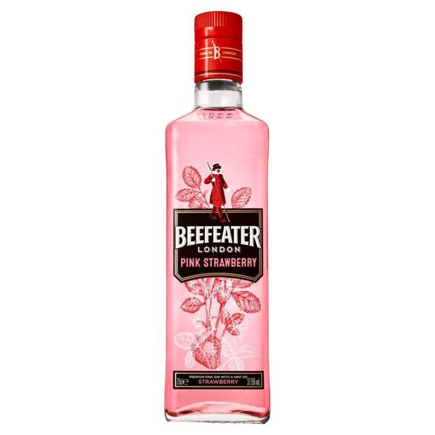 Beefeater Pink Strawberry Flavoured Gin 37,5% 0,7l