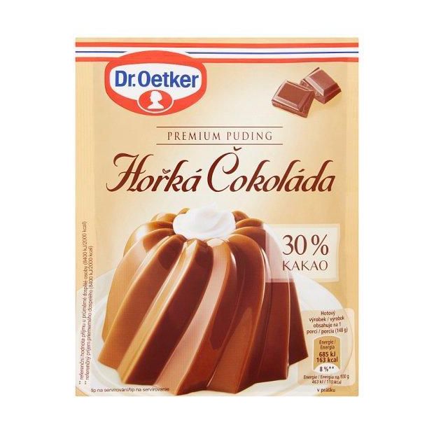 Puding horká čokoláda Premium Dr.Oetker 52g