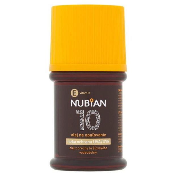 Nubian Olej na opaľovanie SPF 10 60ml