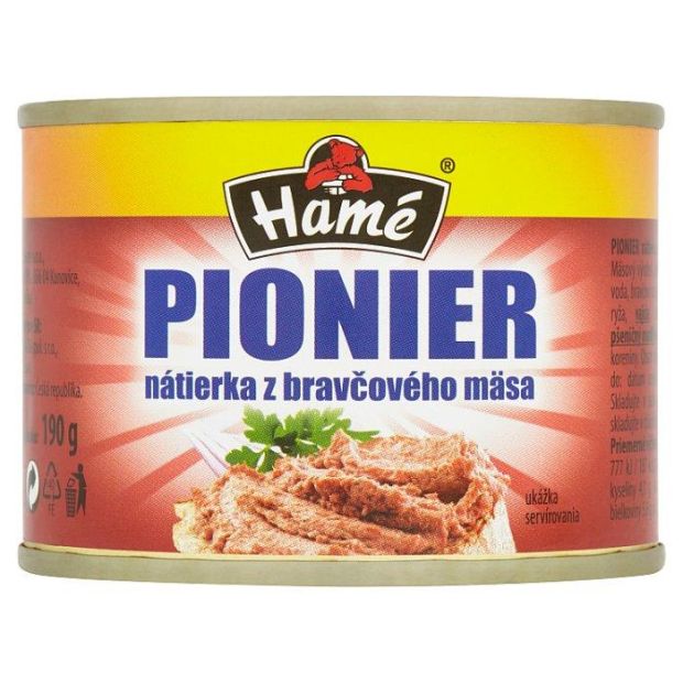 Hamé Pionier nátierka z bravčového mäsa 190 g