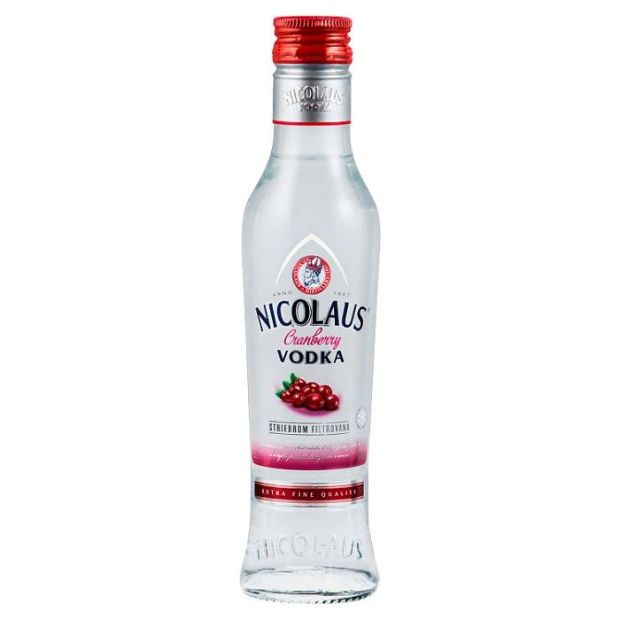 Nicolaus Extra jemná Cranberry vodka 38% 0,2l