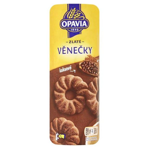 Opavia Zlaté Venčeky kakaové 150 g