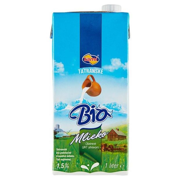 Tami Tatranské bio polotučné trvanlivé mlieko 1 l