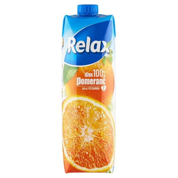 Relax Džús 100% pomaranč 1 l